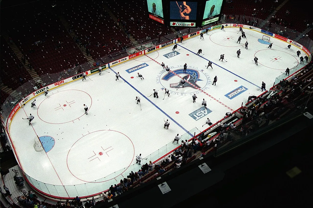Rogers Arena in Vancouver, British Columbia