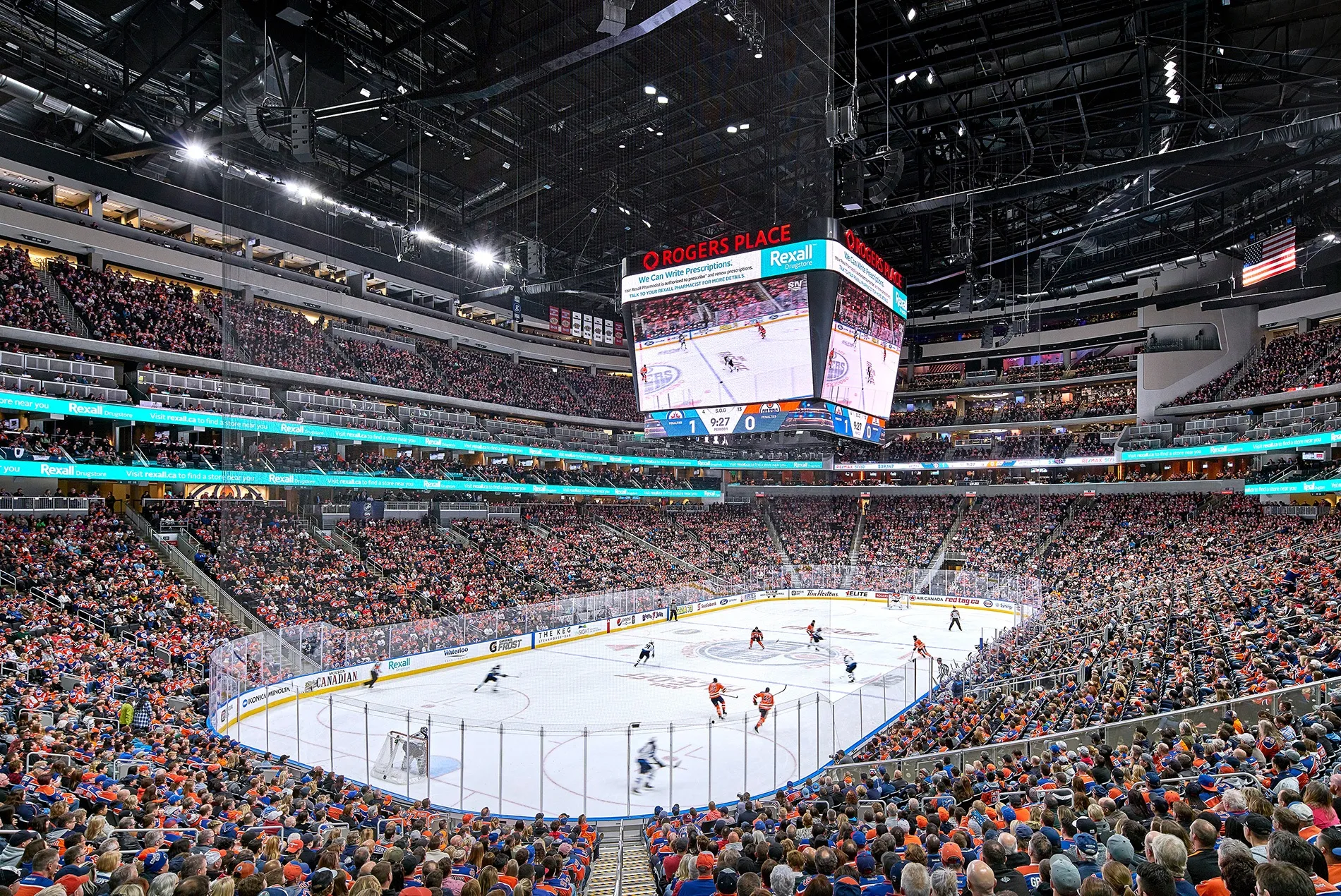Rogers Place in Edmonton, Alberta