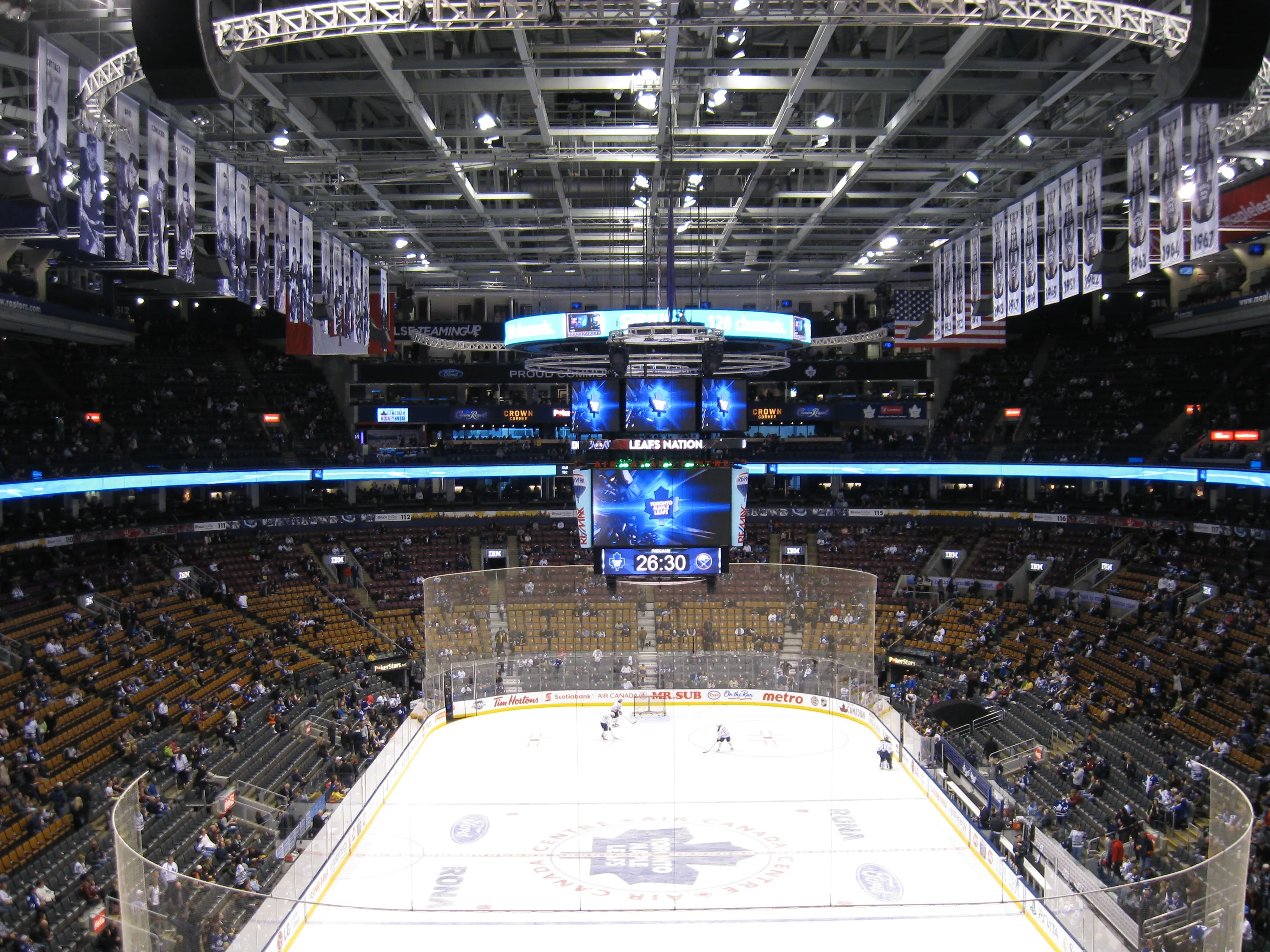 Scotiabank Arena in Toronto, Ontario